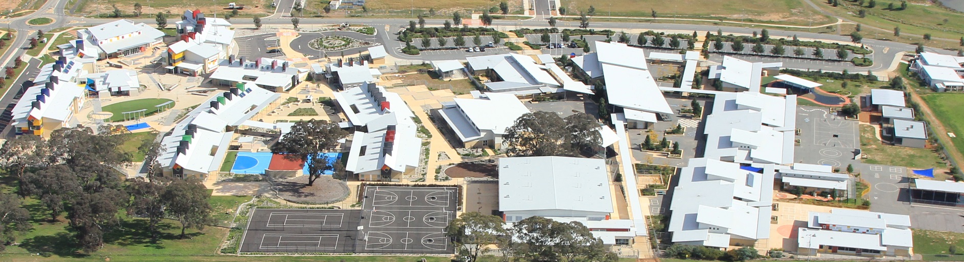 Aerial Shot Harrison School