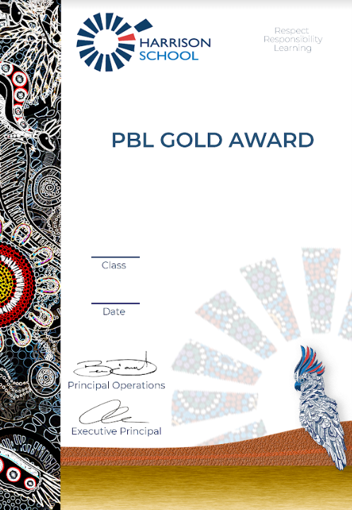 PBL Gold Award